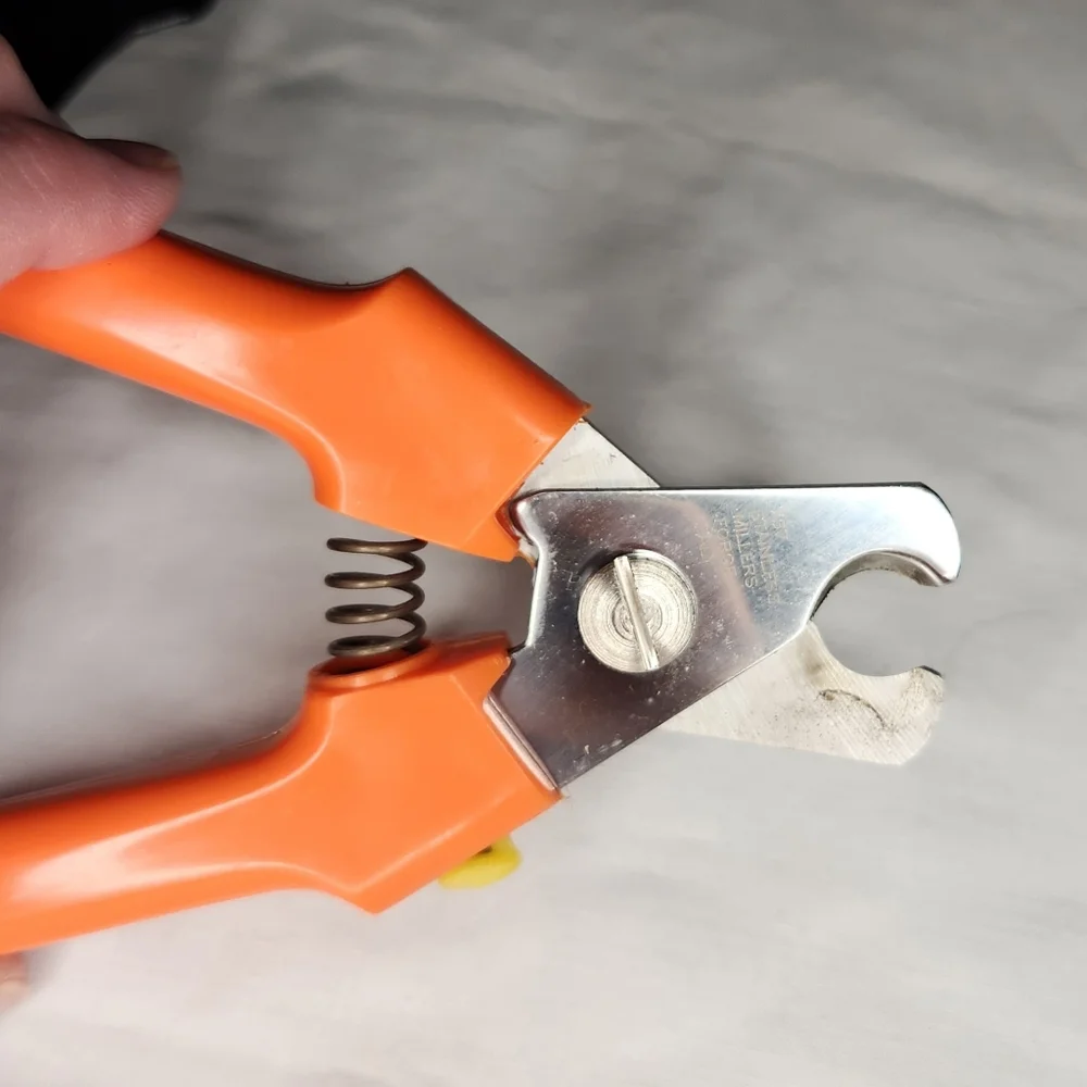 Millers Forge Dog Nail Clip Large Canine Orange, Preowned, with Case, Works